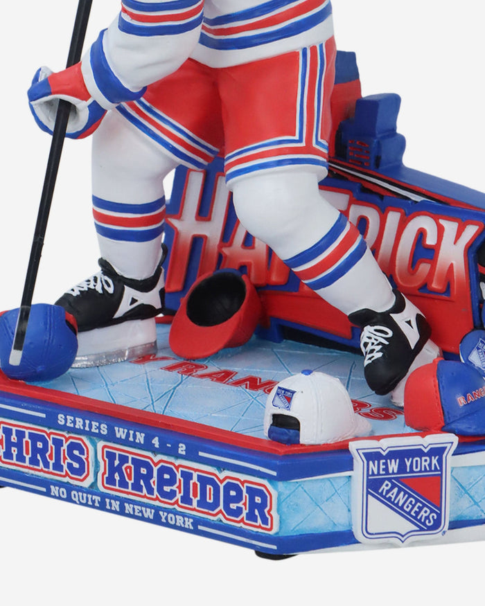 Chris Kreider New York Rangers Hat Trick Bobblehead FOCO - FOCO.com