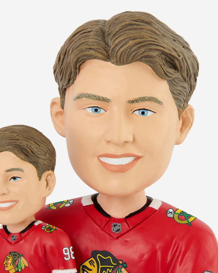 Connor Bedard Chicago Blackhawks Bobble Dubblz Bobblehead FOCO - FOCO.com