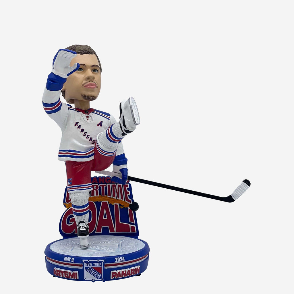 Artemi Panarin New York Rangers 2024 Playoff Overtime Game Winner Bobblehead FOCO - FOCO.com