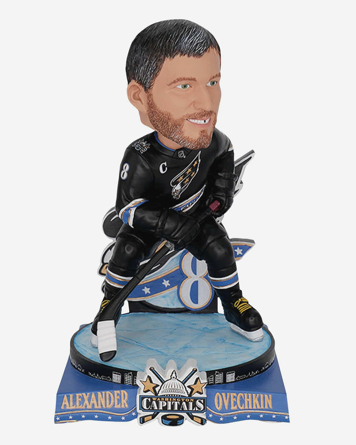 Alex Ovechkin Washington Capitals Throwback Jersey Bobblehead FOCO - FOCO.com