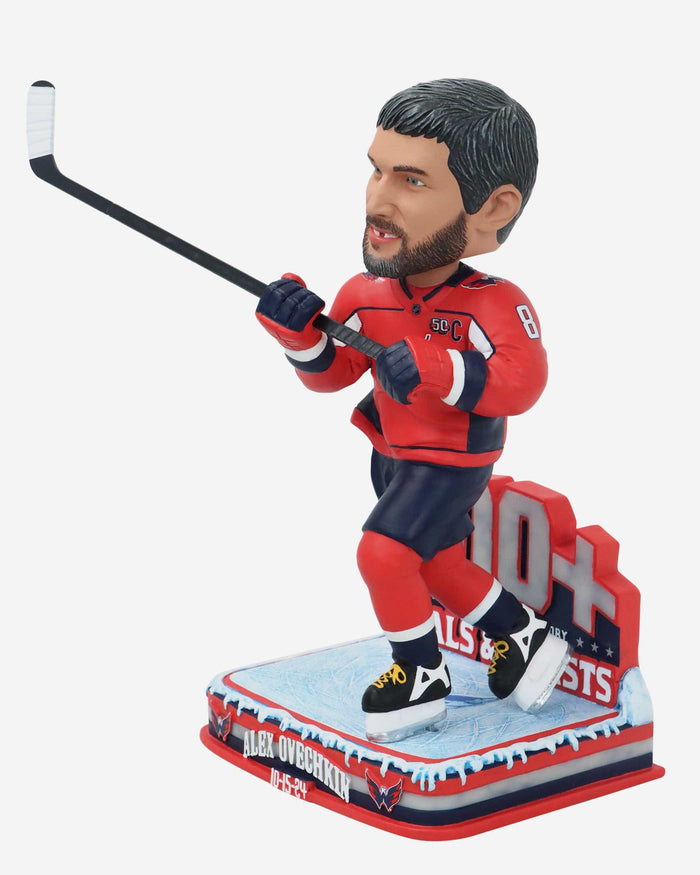 Alex Ovechkin Washington Capitals 700 Assists & 700 Goals Career Milestone Bobblehead FOCO - FOCO.com