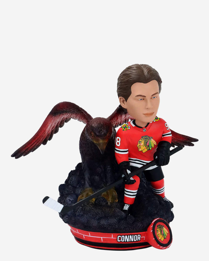 Connor Bedard Chicago Blackhawks Hawk Spirit Animal Bobblehead FOCO - FOCO.com