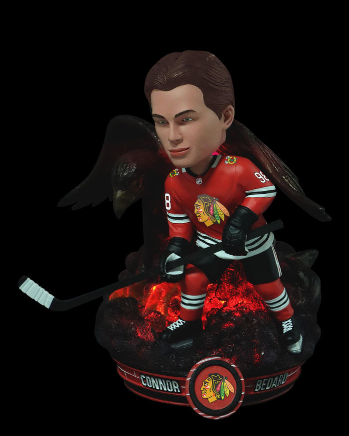 Connor Bedard Chicago Blackhawks Hawk Spirit Animal Bobblehead FOCO - FOCO.com