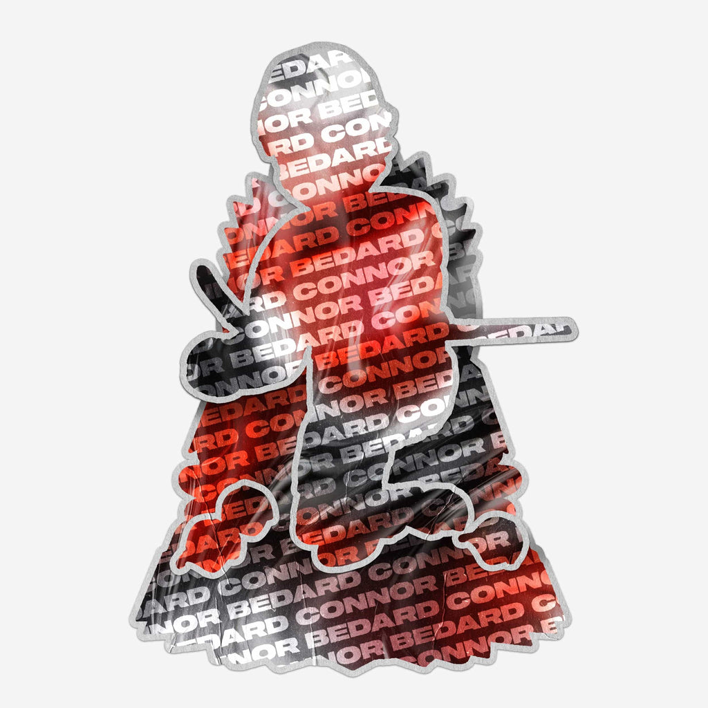 Connor Bedard Chicago Blackhawks First NHL Hat Trick Bobblehead FOCO - FOCO.com