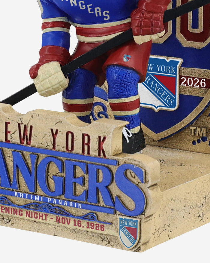 Artemi Panarin New York Rangers Centennial Bobblehead FOCO - FOCO.com