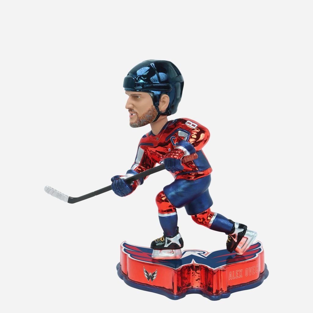 Alex Ovechkin Washington Capitals Electroplated Edition Bobblehead FOCO - FOCO.com