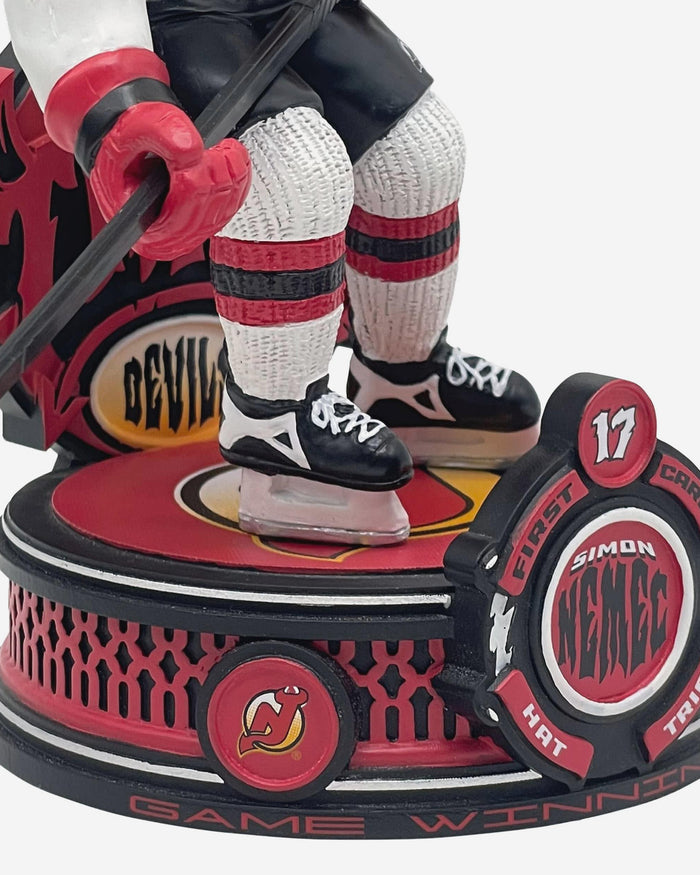 Simon Nemec New Jersey Devils Hat Trick Bobblehead FOCO - FOCO.com
