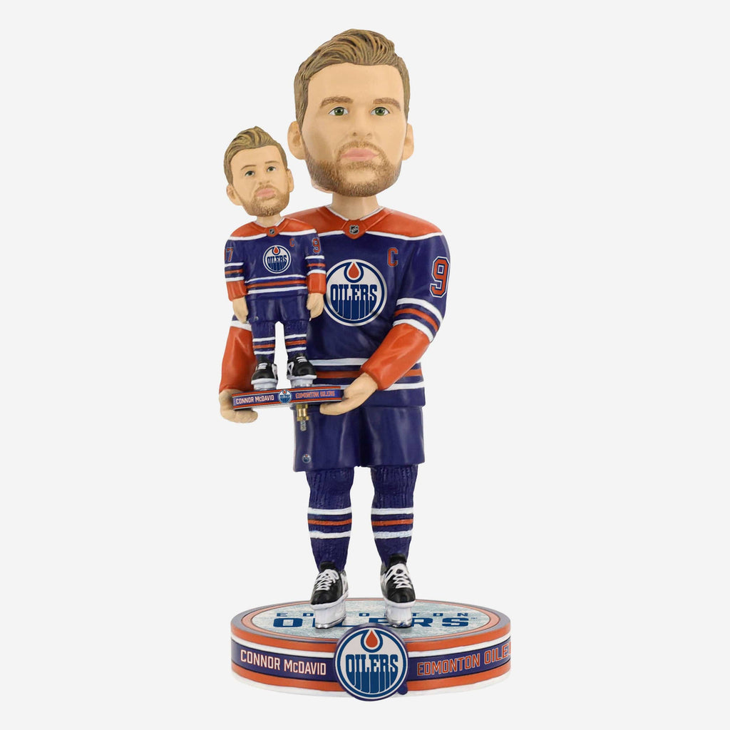 Connor McDavid Edmonton Oilers Bobble Dubblz Bobblehead FOCO - FOCO.com