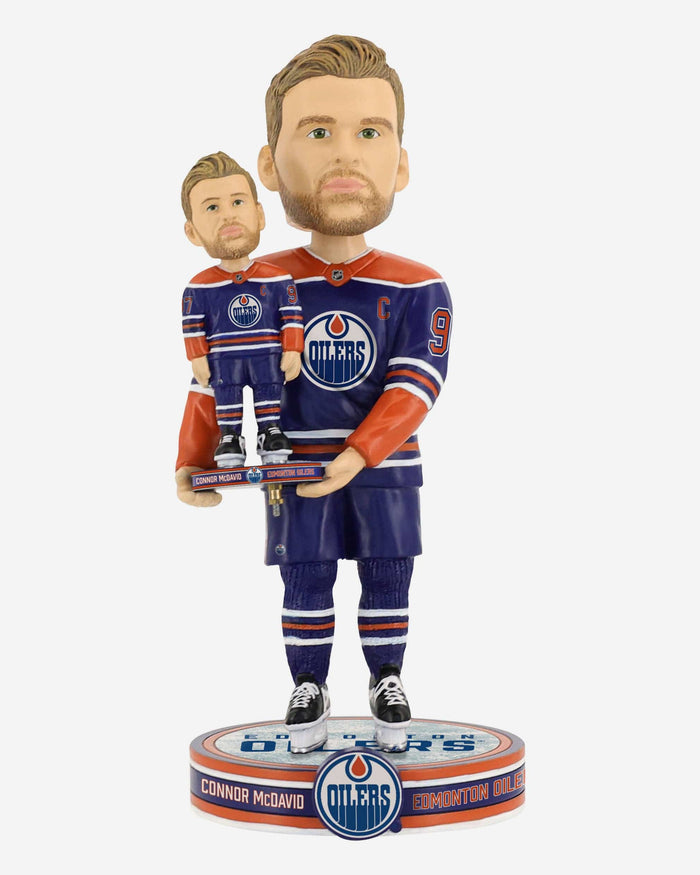 Connor McDavid Edmonton Oilers Bobble Dubblz Bobblehead FOCO - FOCO.com