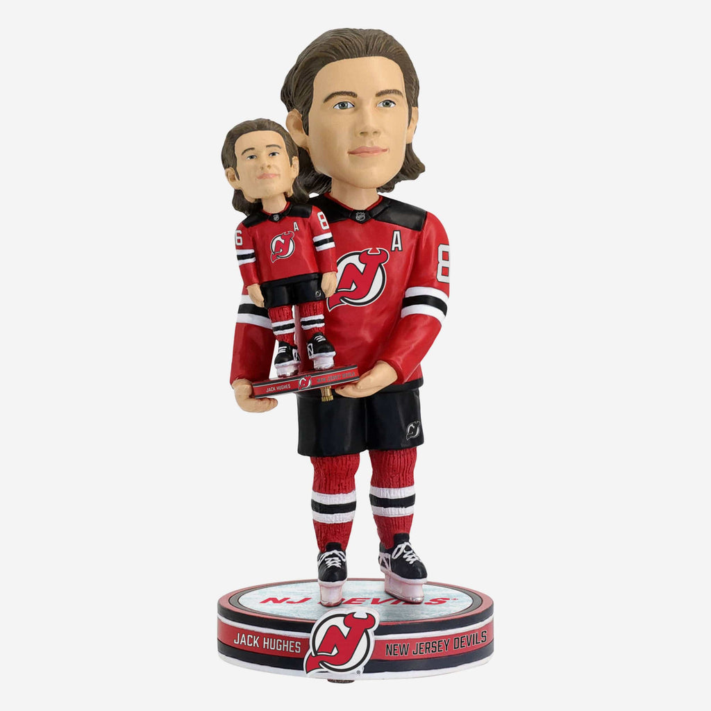 Jack Hughes New Jersey Devils Bobble Dubblz Bobblehead FOCO - FOCO.com