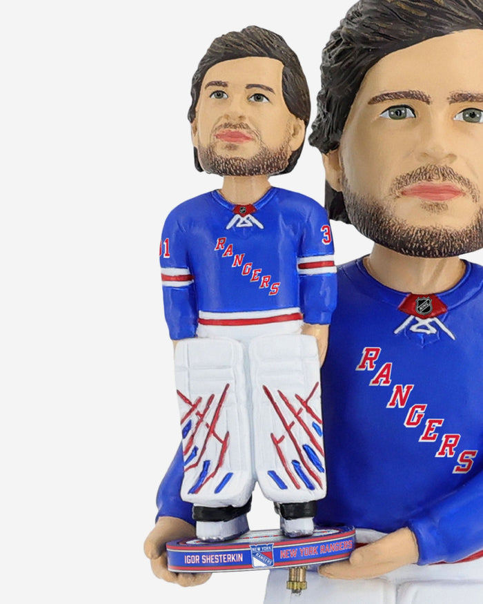 Igor Shesterkin New York Rangers Bobble Dubblz Bobblehead FOCO - FOCO.com
