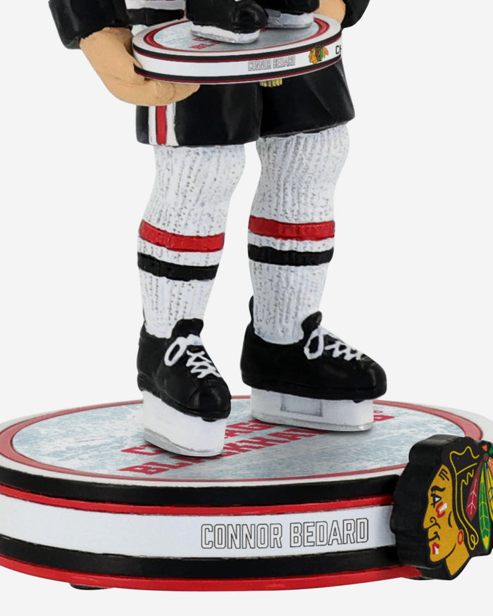 Connor Bedard Chicago Blackhawks Away Jersey Bobble Dubblz Bobblehead FOCO - FOCO.com