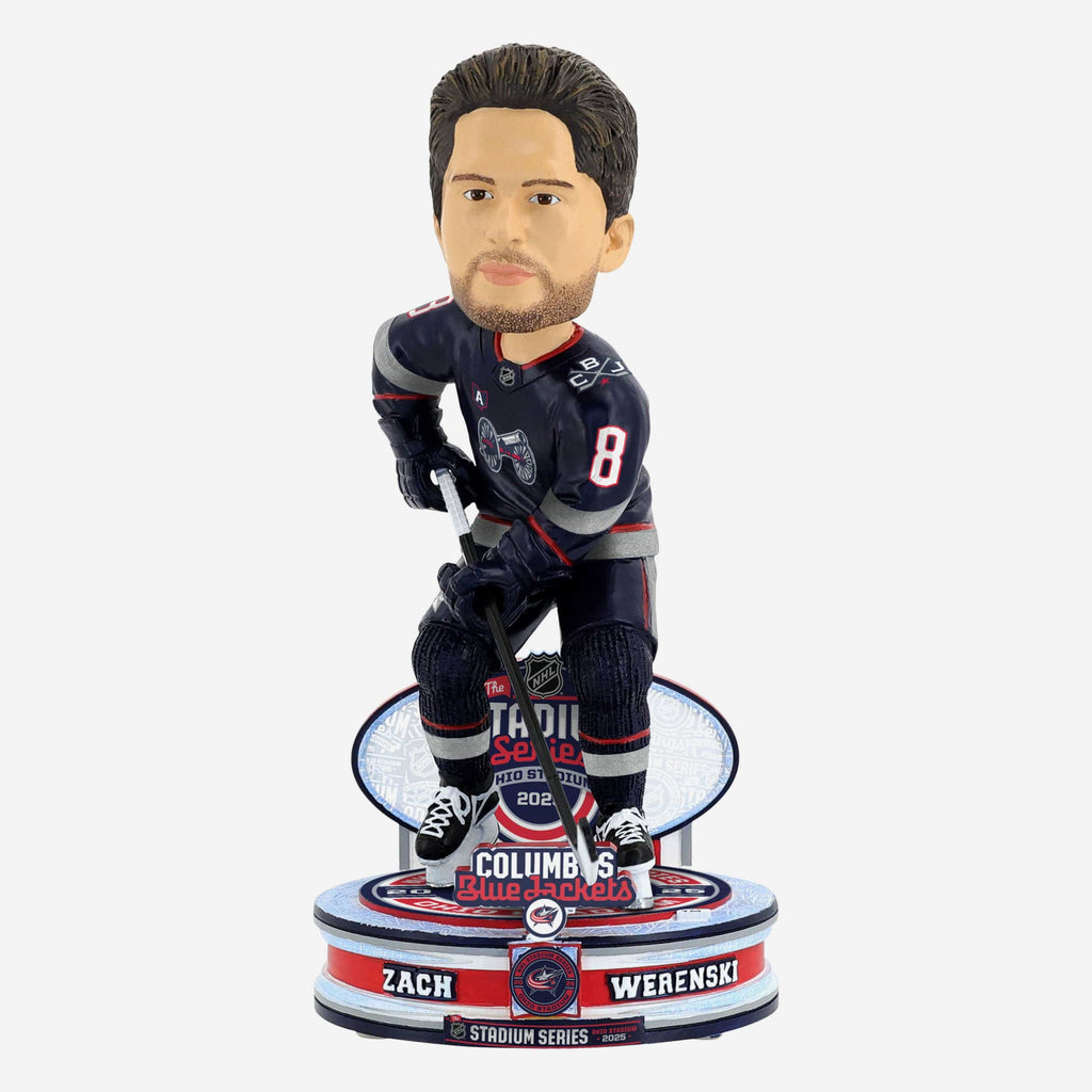 Zach Werenski Columbus Blue Jackets 2025 Stadium Series Bobblehead FOCO - FOCO.com