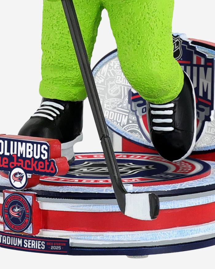 Stinger Columbus Blue Jackets 2025 Stadium Series Mascot Bobblehead FOCO - FOCO.com