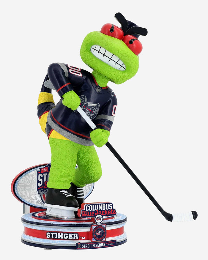 Stinger Columbus Blue Jackets 2025 Stadium Series Mascot Bobblehead FOCO - FOCO.com