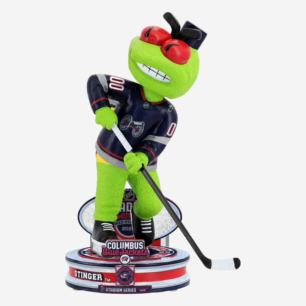 Stinger Columbus Blue Jackets 2025 Stadium Series Mascot Bobblehead FOCO - FOCO.com