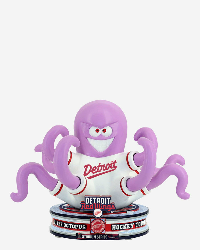 Al the Octopus Detroit Red Wings 2025 Stadium Series Mascot Bobblehead FOCO - FOCO.com