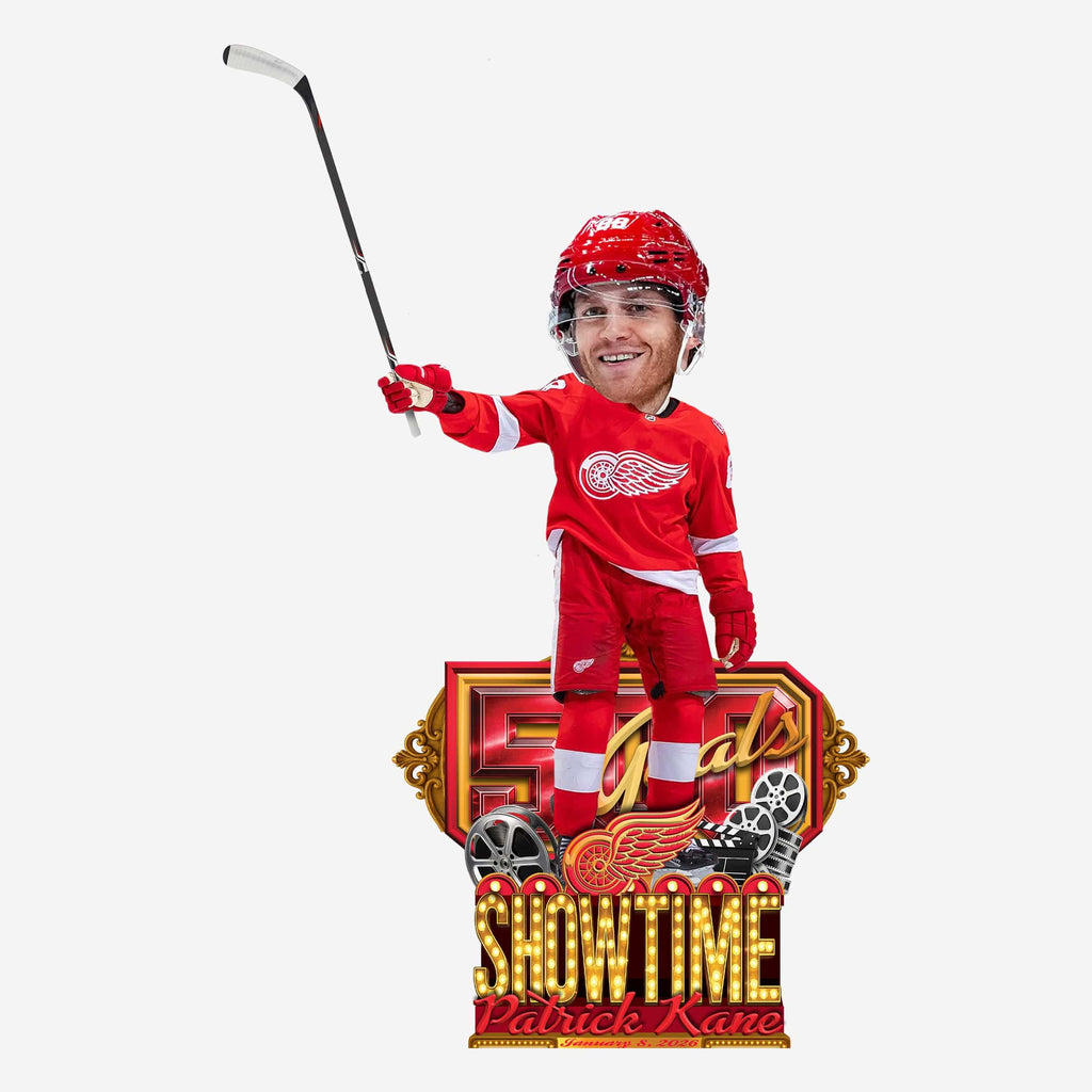 Patrick Kane Detroit Red Wings 500 Career Goals Milestone Bobblehead FOCO - FOCO.com