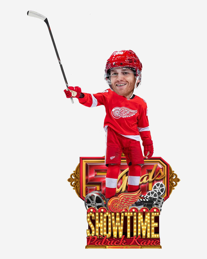 Patrick Kane Detroit Red Wings 500 Career Goals Milestone Bobblehead FOCO - FOCO.com