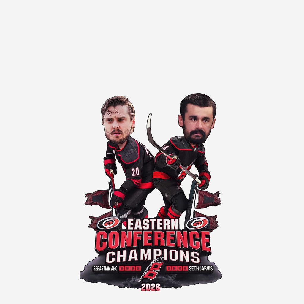 Carolina Hurricanes 2026 Eastern Conference Champions Dual Mini Bobblehead Scene FOCO - FOCO.com