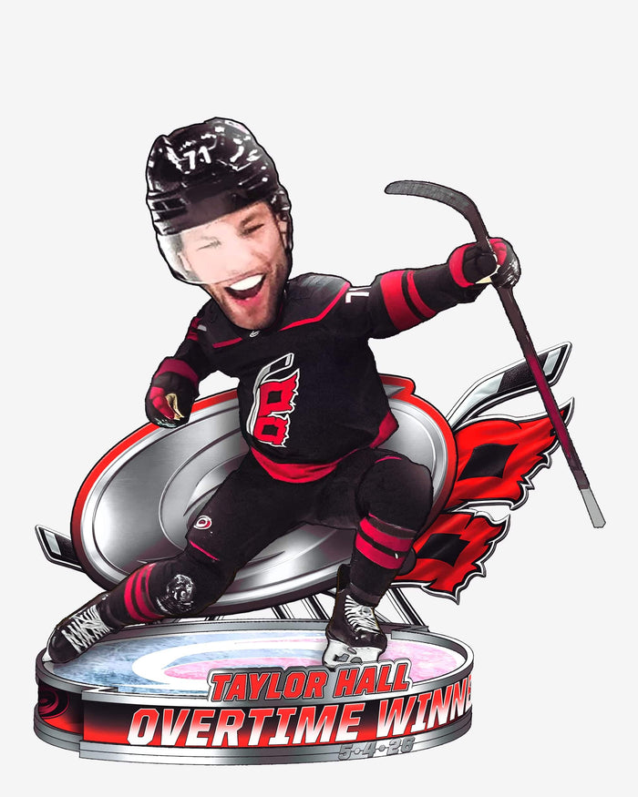Taylor Hall Carolina Hurricanes 2026 Playoffs Overtime Winner Bobblehead FOCO - FOCO.com