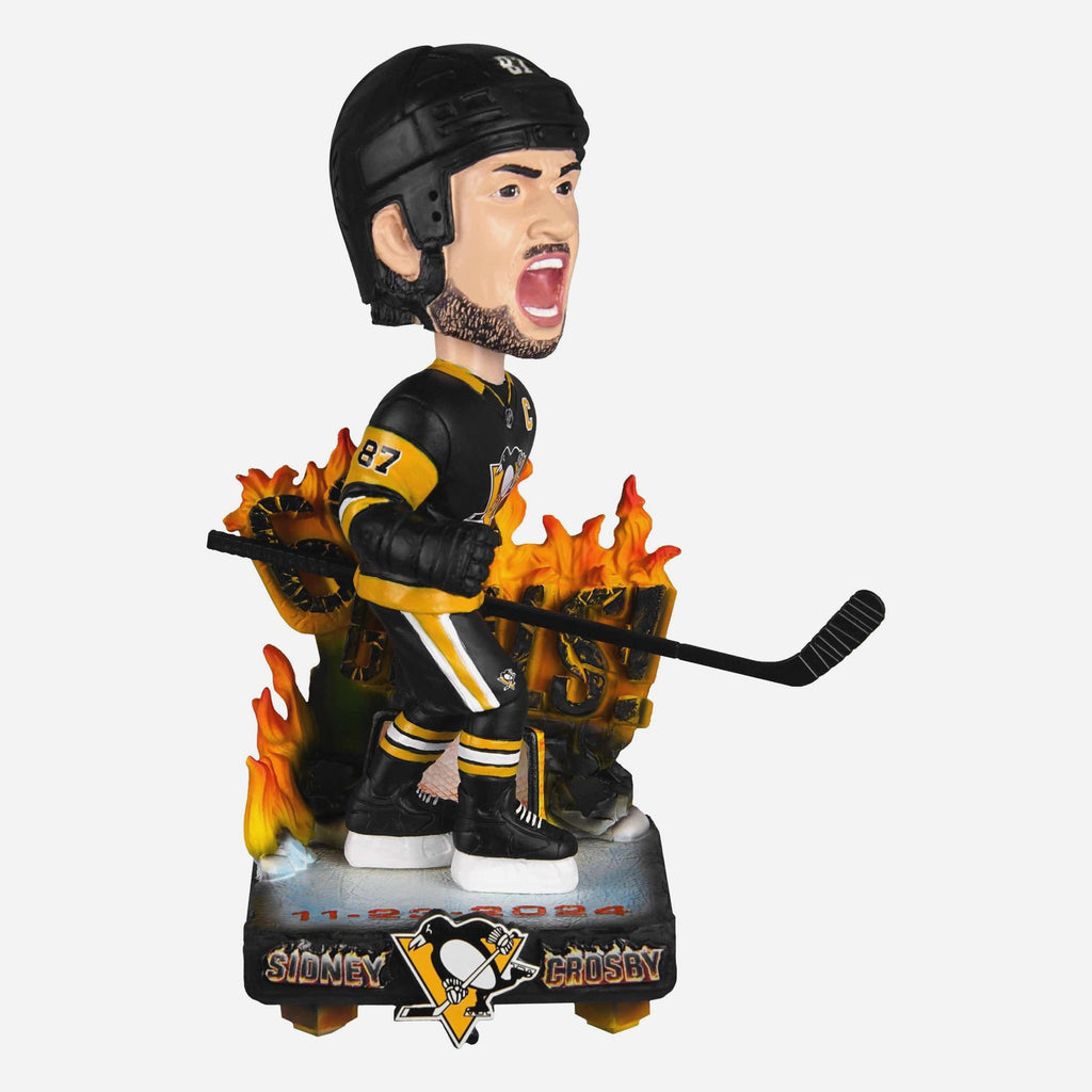 Sidney Crosby Pittsburgh Penguins 600th Goal Bobblehead FOCO - FOCO.com