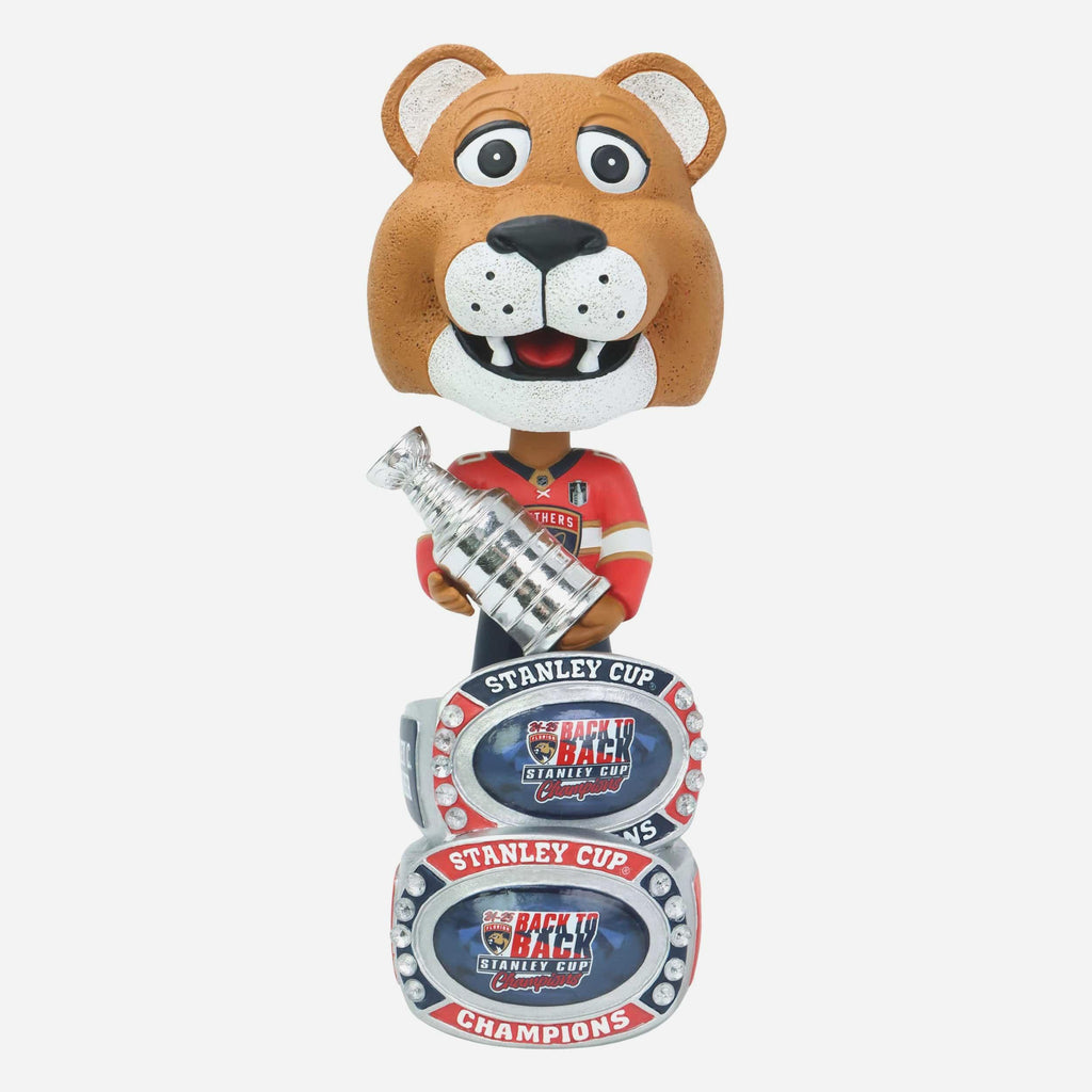 Stanley C Panther Florida Panthers 2025 Stanley Cup Champions Ring Base Mascot Bighead FOCO - FOCO.com