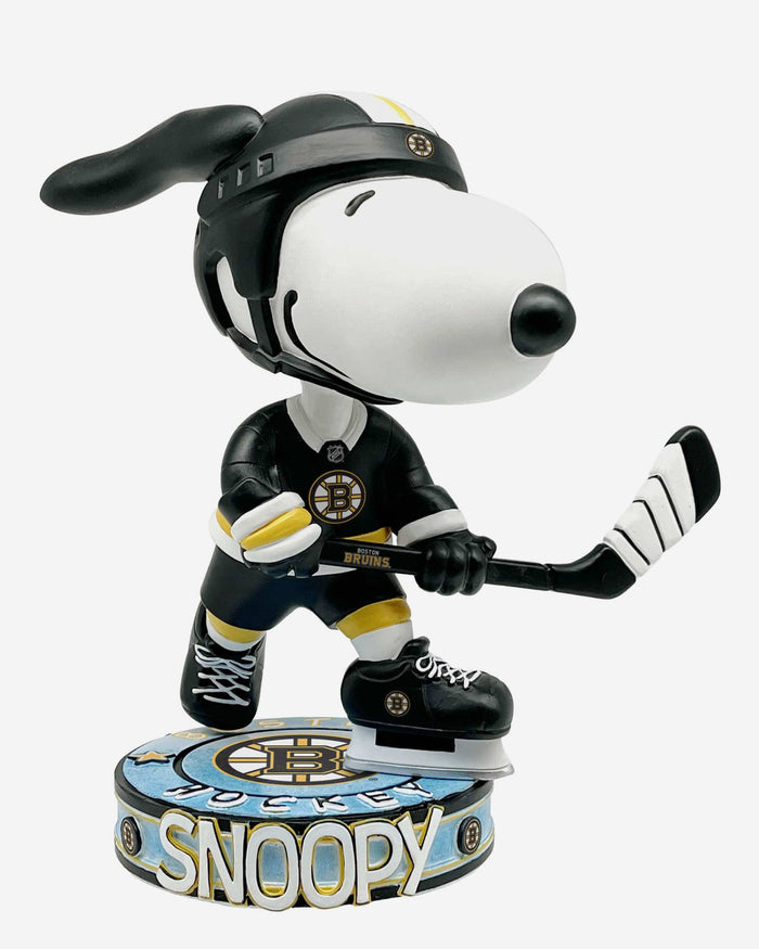 Boston Bruins Snoopy Peanuts Bighead Bobblehead FOCO - FOCO.com