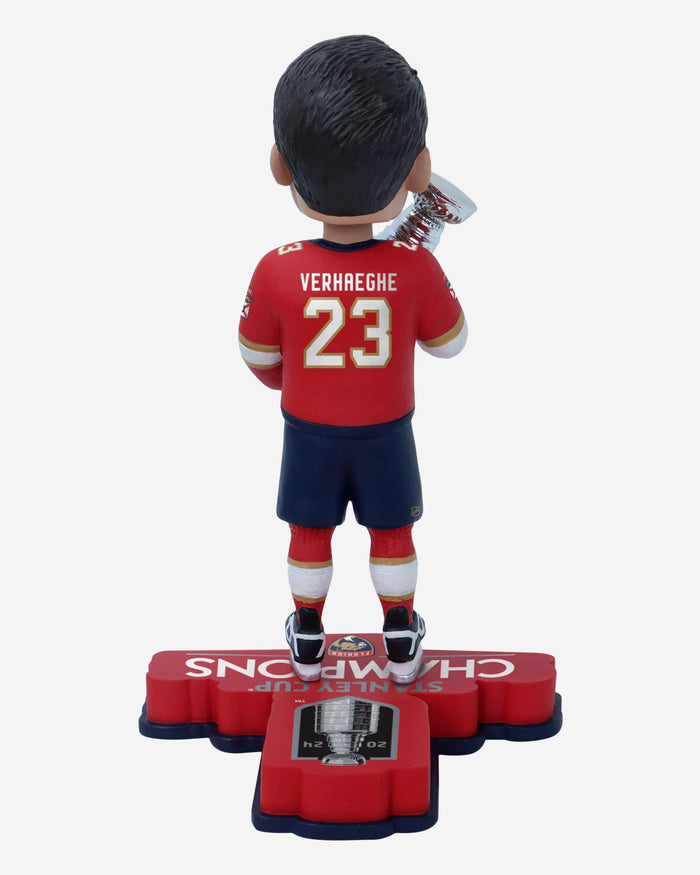 Carter Verhaeghe Florida Panthers 2024 Stanley Cup Champions Bobblehead FOCO - FOCO.com