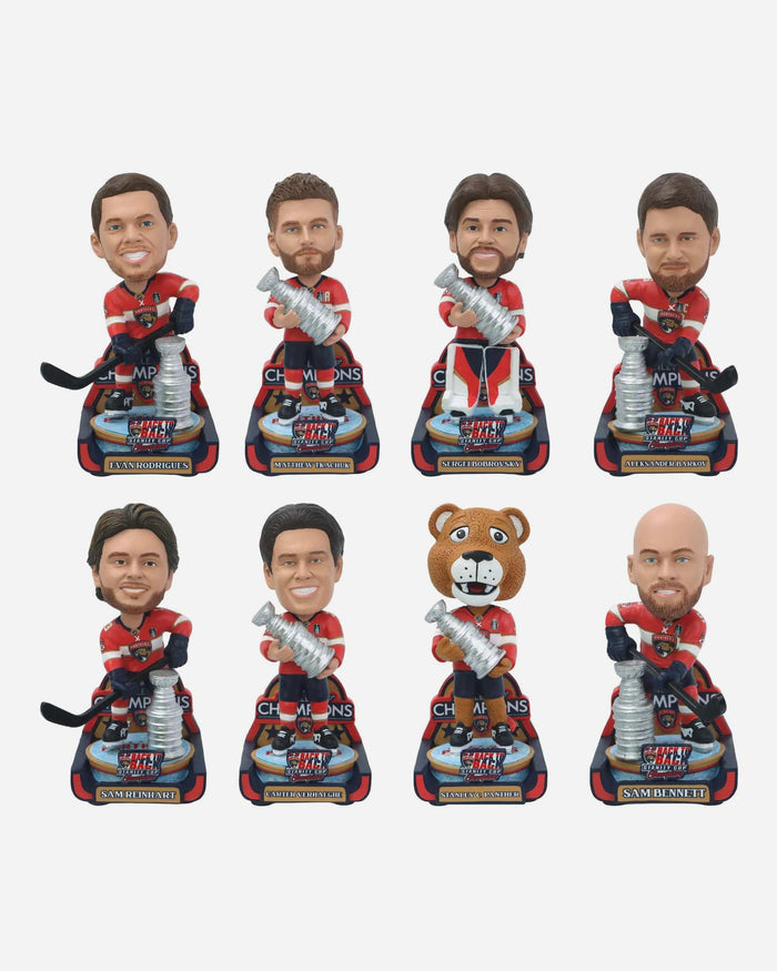 Florida Panthers 2025 Stanley Cup Champions Mini Bobblehead Boxed Set FOCO - FOCO.com