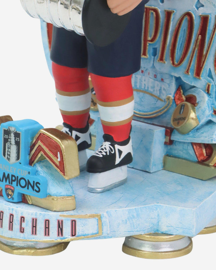 Brad Marchand Florida Panthers 2025 Stanley Cup Champions Celebration Bobblehead FOCO - FOCO.com