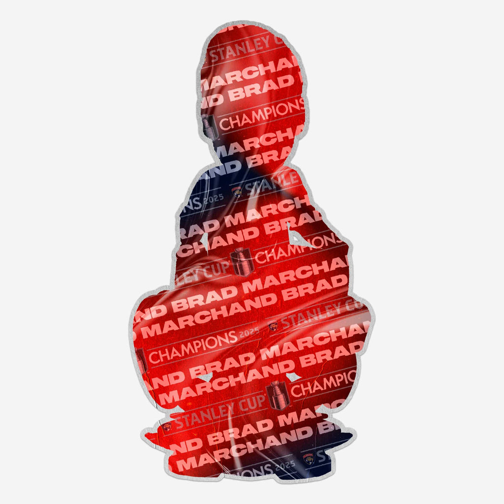 Brad Marchand Florida Panthers 2025 Stanley Cup Champions Celebration Bobblehead FOCO - FOCO.com