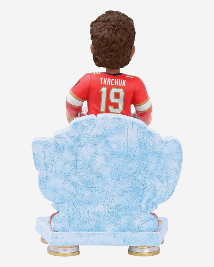 Matthew Tkachuk Florida Panthers 2025 Stanley Cup Champions Celebration Bobblehead FOCO - FOCO.com