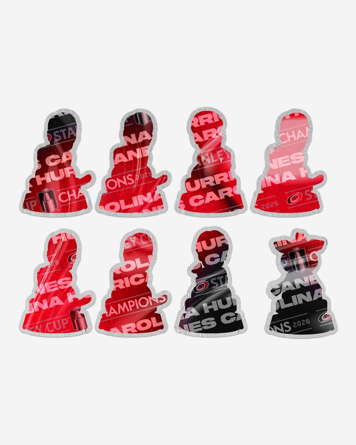 Carolina Hurricanes 2026 Stanley Cup Champions Mini Bobblehead Boxed Set FOCO - FOCO.com