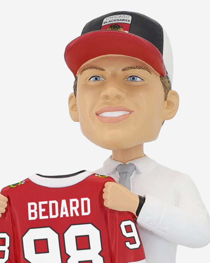Connor Bedard Chicago Blackhawks 2023 Draft Pick Bobblehead FOCO - FOCO.com