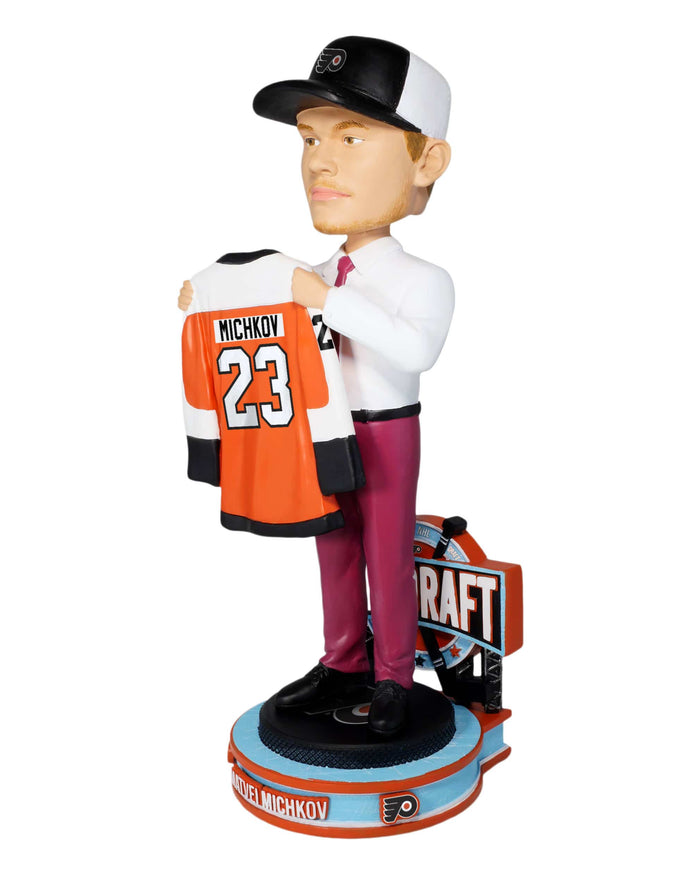 Matvei Michkov Philadelphia Flyers 2023 NHL Draft Pick Bobblehead