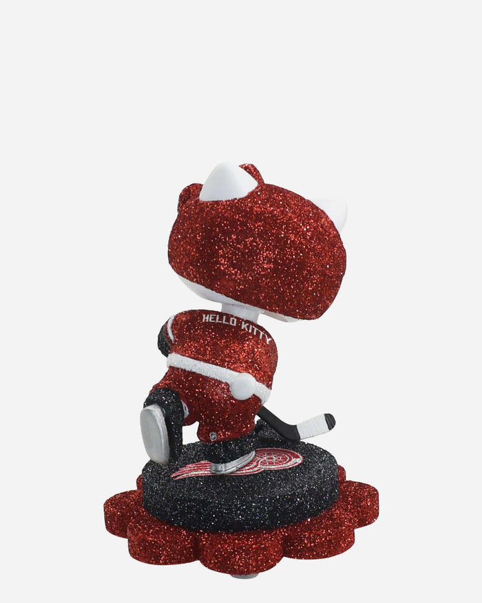 Detroit Red Wings Hello Kitty® Glitter Mini Bobblehead FOCO - FOCO.com
