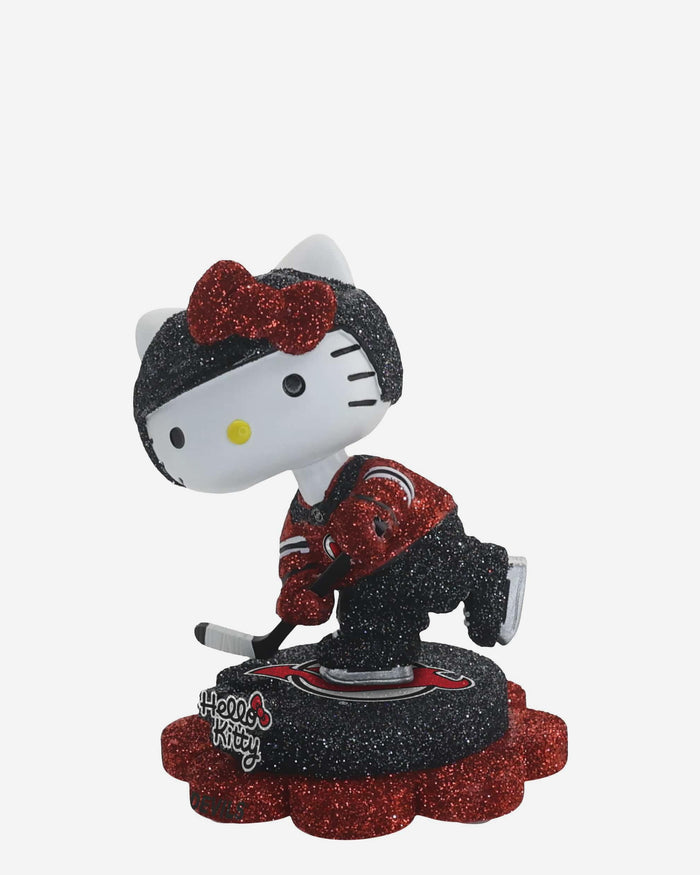 New Jersey Devils Hello Kitty® Glitter Mini Bobblehead FOCO - FOCO.com