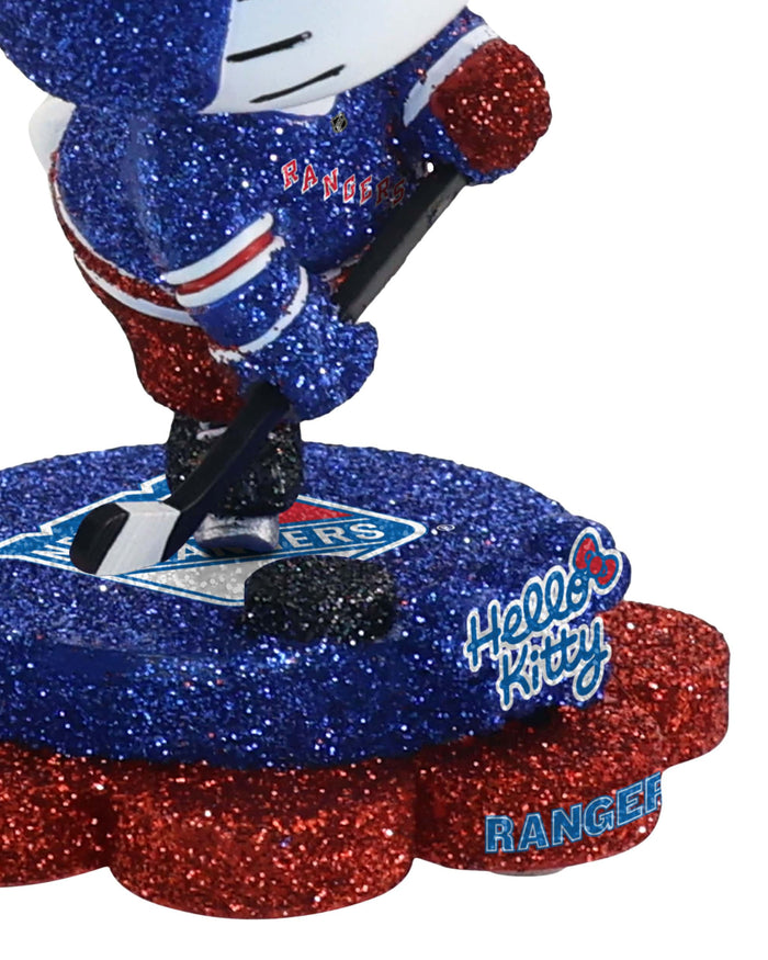 New York Rangers Hello Kitty® Glitter Mini Bobblehead FOCO - FOCO.com