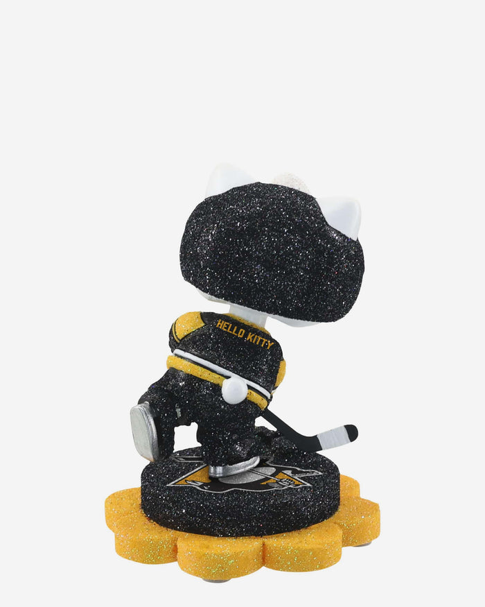 Pittsburgh Penguins Hello Kitty® Glitter Mini Bobblehead FOCO - FOCO.com