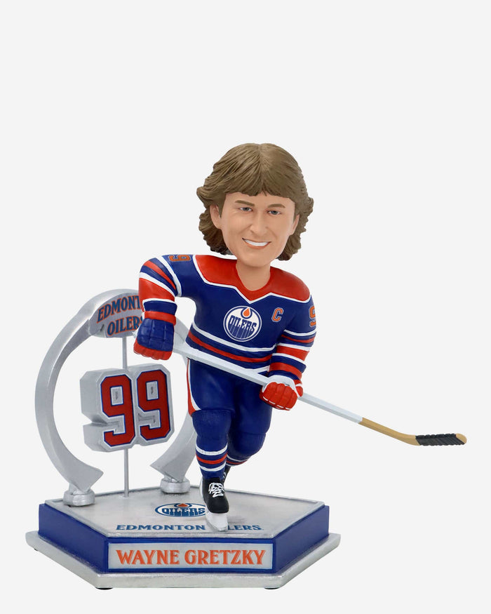 Wayne Gretzky Edmonton Oilers Legendary Number 99 Bobblehead FOCO - FOCO.com