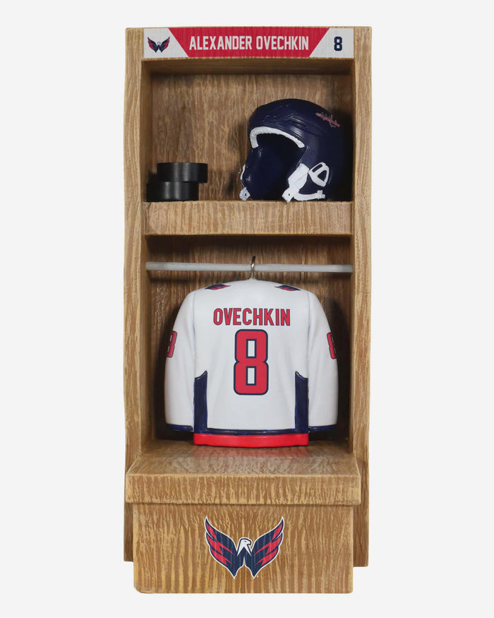 Alex Ovechkin Washington Capitals Locker Room Bobblehead FOCO - FOCO.com