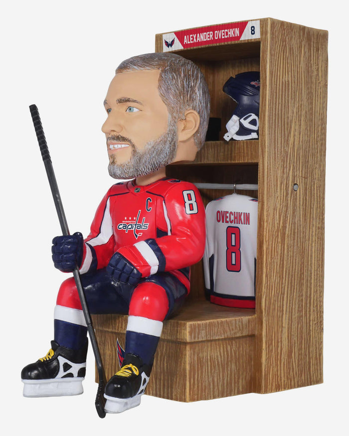 Alex Ovechkin Washington Capitals Locker Room Bobblehead FOCO - FOCO.com