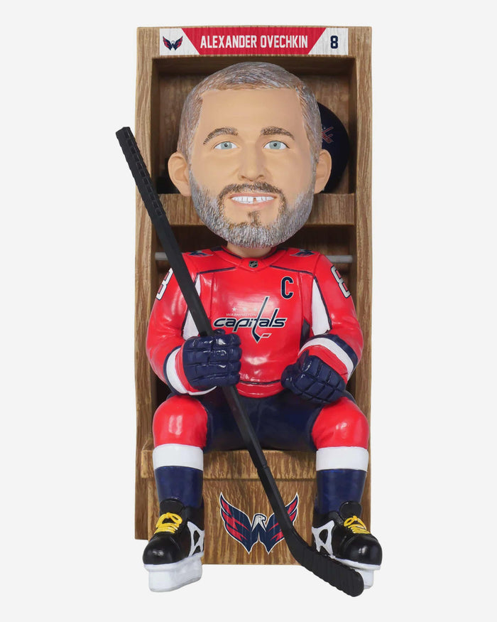 Alex Ovechkin Washington Capitals Locker Room Bobblehead FOCO - FOCO.com