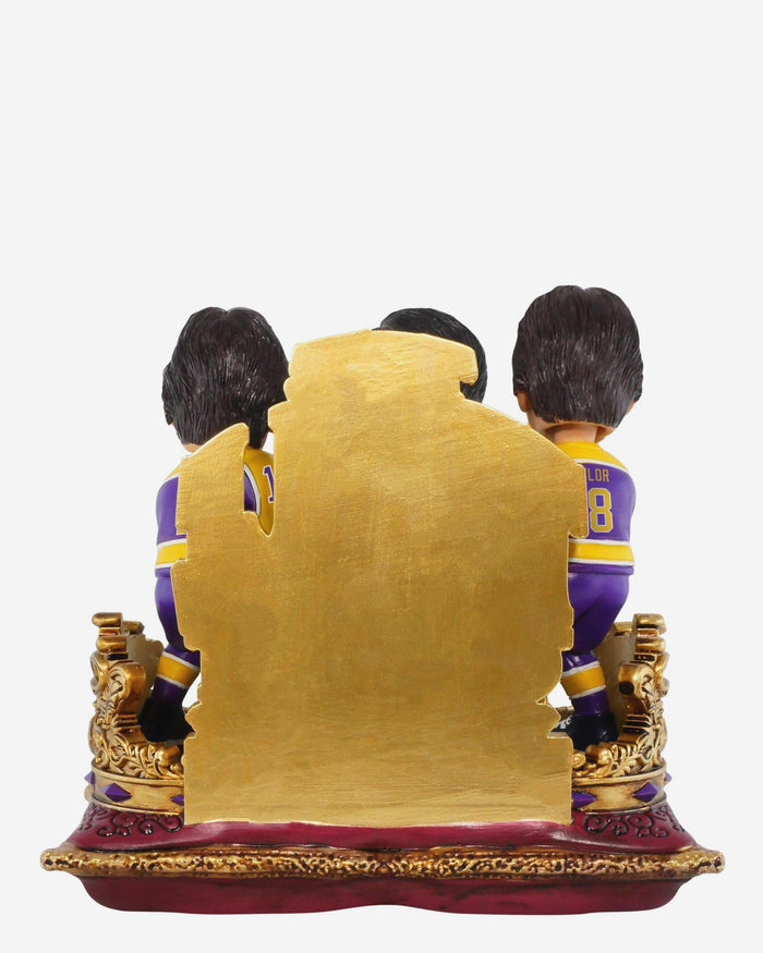 Marcel Dionne & Dave Taylor & Charlie Simmer Los Angeles Kings Famous Line Mini Bobblehead Scene FOCO - FOCO.com