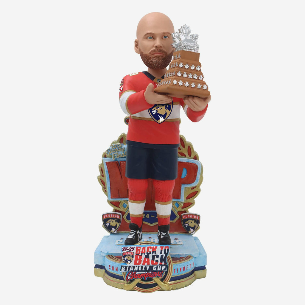 Sam Bennett Florida Panthers 2025 Stanley Cup Champions MVP Celebration Bobblehead FOCO - FOCO.com