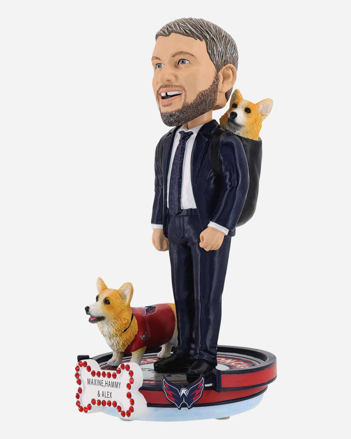 Alex Ovechkin Washington Capitals Maxine & Hammy Pet Bobblehead FOCO - FOCO.com