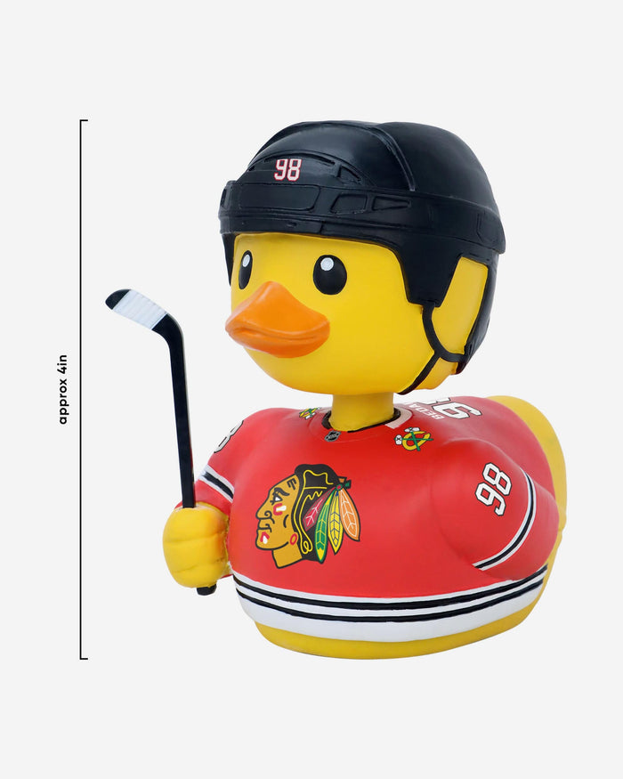 Connor Bedard Chicago Blackhawks Player Bobble Duck Mini Bobblehead FOCO - FOCO.com