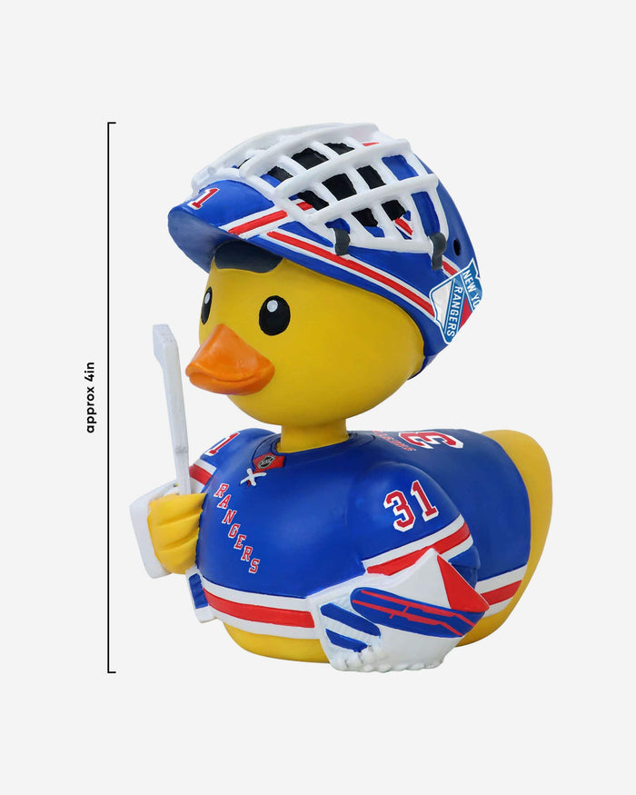 Igor Shesterkin New York Rangers Player Bobble Duck Mini Bobblehead FOCO - FOCO.com