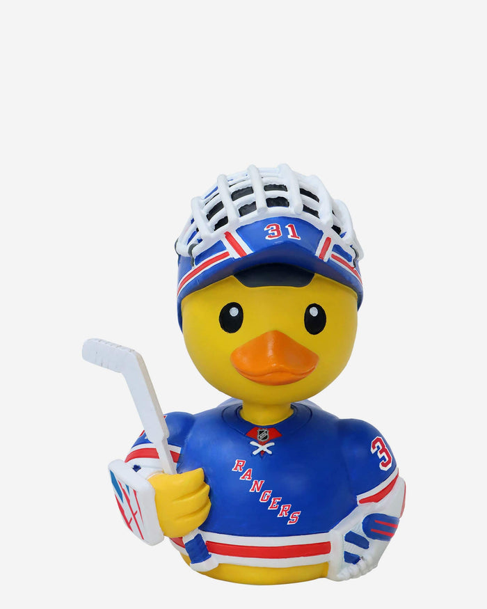 Igor Shesterkin New York Rangers Player Bobble Duck Mini Bobblehead FOCO - FOCO.com